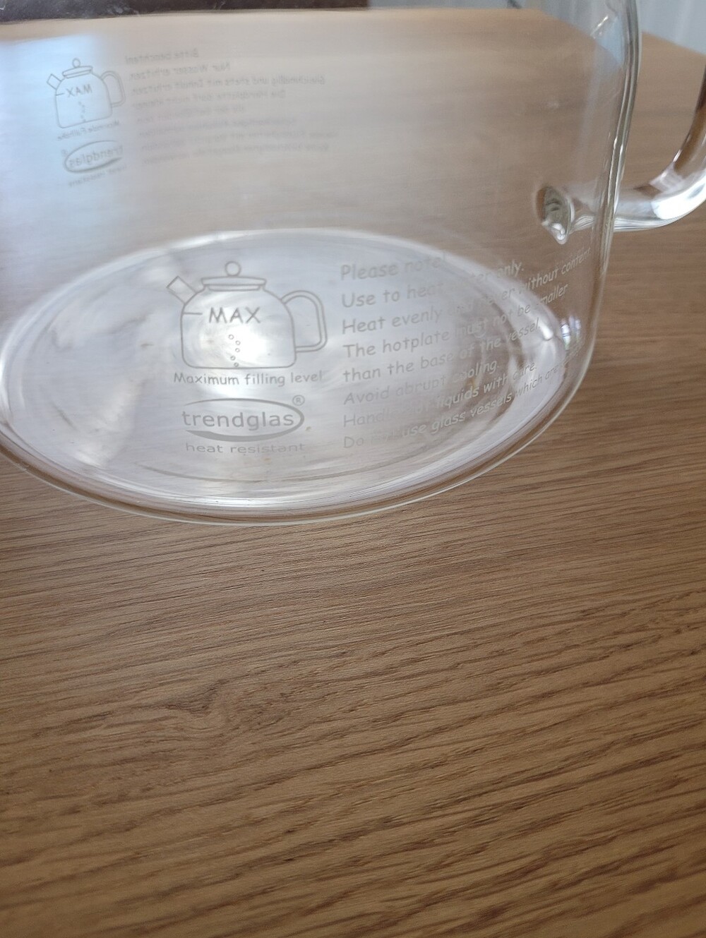TRENDGLAS 1.75L glass hot water tea kettle - Picture 9 of 10